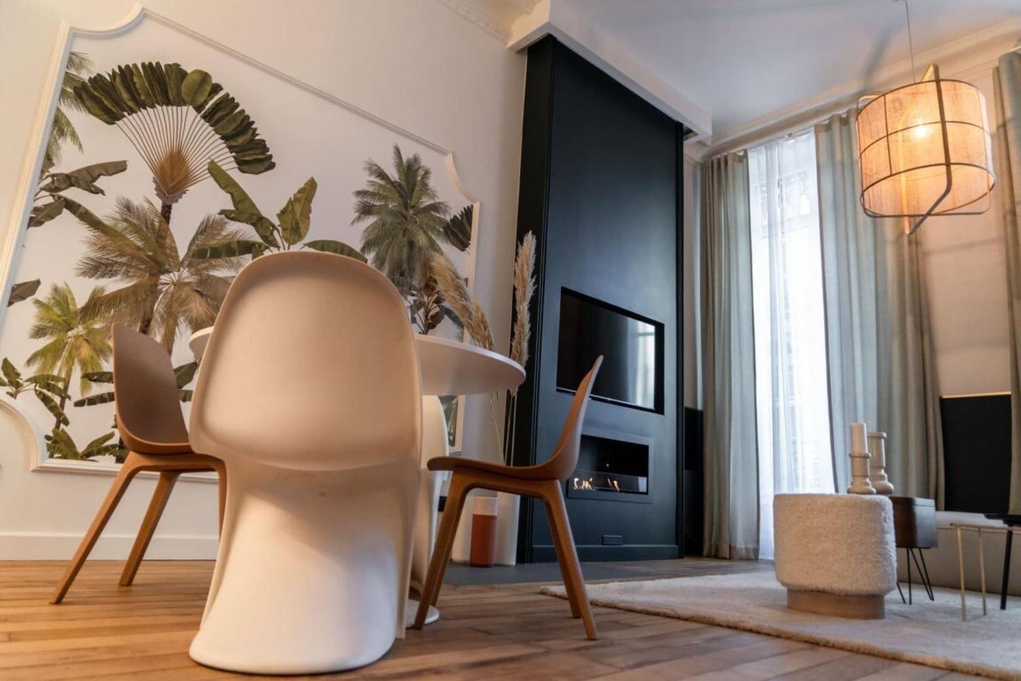 Beige Hospitalite - Coco - Hypercentre-2Chambres-Parking-Zen 圣艾蒂安 外观 照片